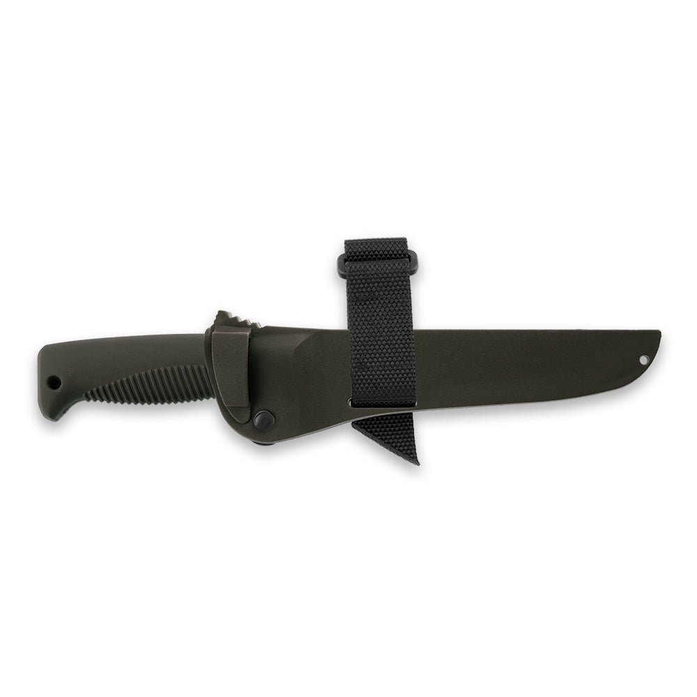 Peltonen M95 Ranger Puukko 5.7" N690 Forest Green Fixed Blade Knife with Composite Sheath
