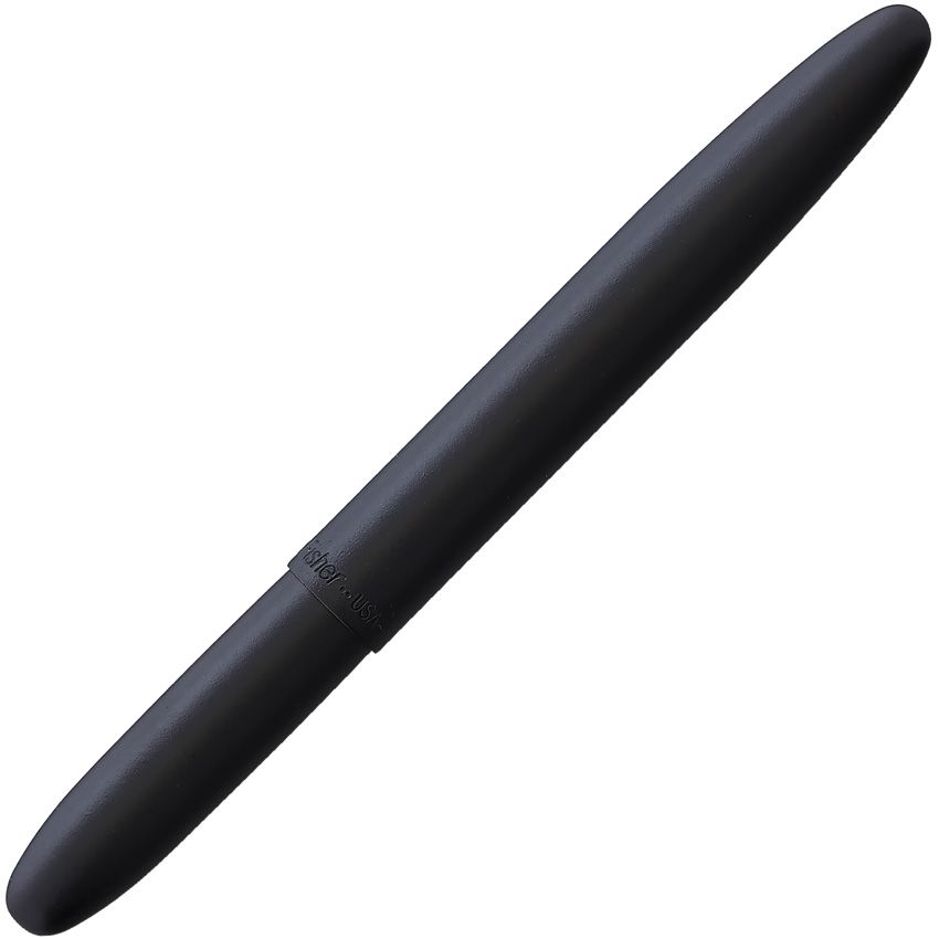 Fisher Bullet Space Pen Matte Black with Moonscape Box - Made in USA