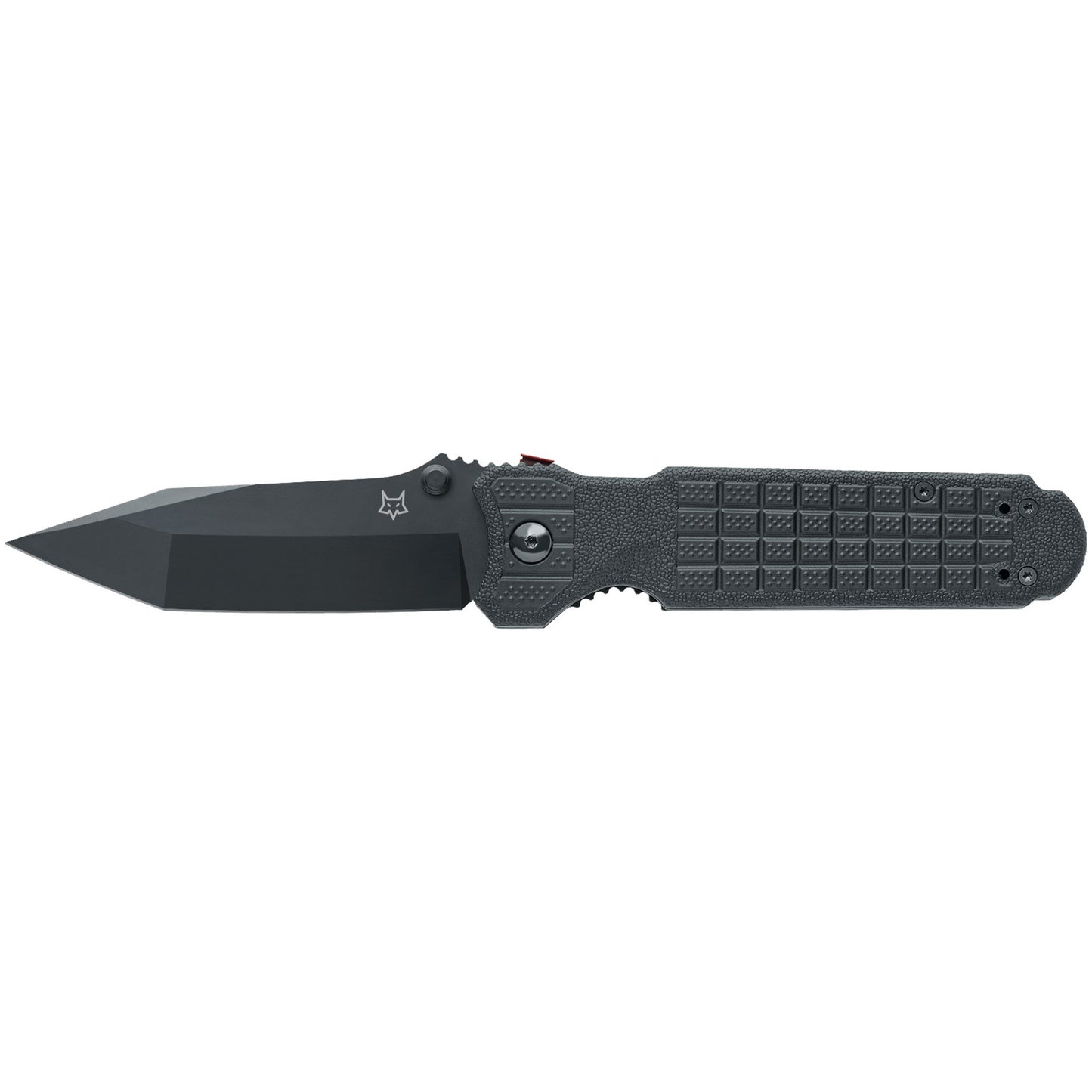 Fox Predator Evolution 3.74" Niolox Idroglider Black FRN Folding Knife by Jesper Voxnaes FX-449 B