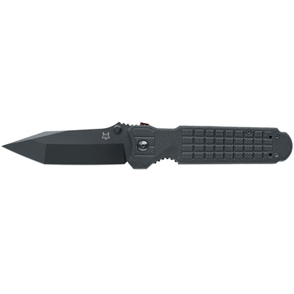 Fox Predator Evolution 3.74" Niolox Idroglider Black FRN Folding Knife by Jesper Voxnaes FX-449 B