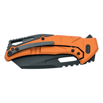 Fox Chronos 3.54" Magnacut Orange Anodized Aluminium Folding Knife FX-552 ALBOR