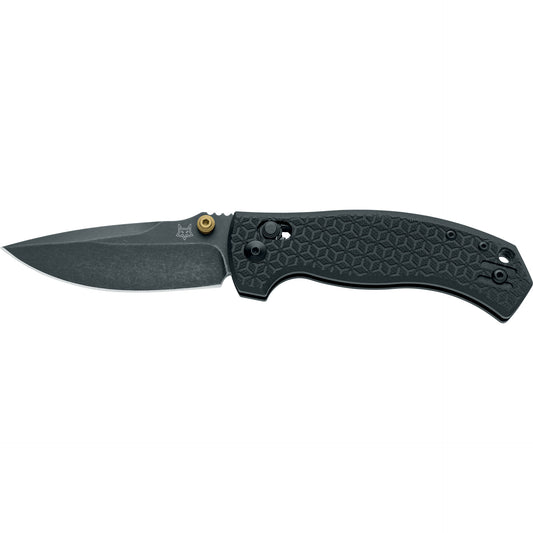 Fox Anzu 3.15" Magnacut Black PVD G10 Folding Knife by Les George FX-560 G10B