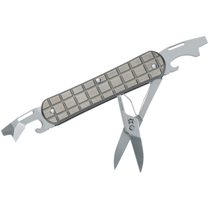 Fox Vulpis Frag Titanium 3-Function Bladeless Swiss Army Multi Tool - Made in Italy