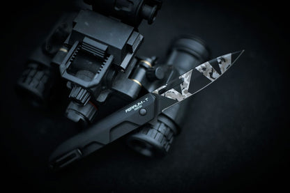 Extrema Ratio Ferrum T Black Warfare 2.87" N690 Folding Knife