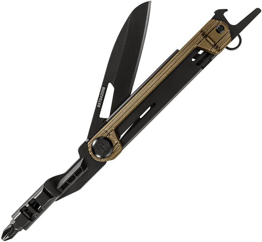 Gerber Armbar Slim Drive Burnt Bronze Folding Knife Screwdriver Multi-Tool