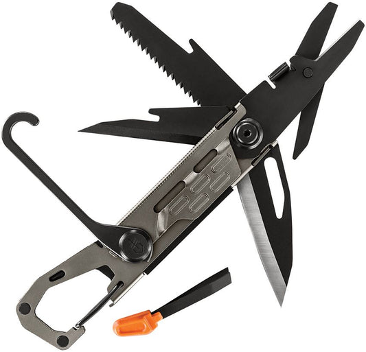 Gerber Stake Out Graphite Camp Multi-Tool with Ferro Rod