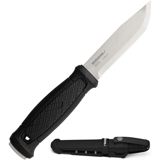 Morakniv Garberg 4.3" Sandvik Fixed Blade Knife with Multi-Mount Sheath 12642