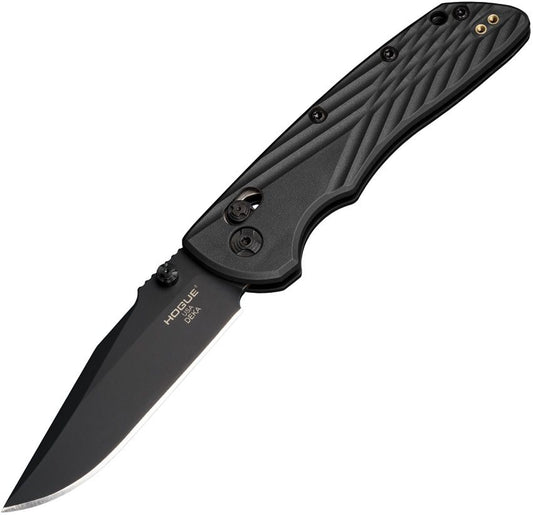 Hogue Deka ABLE 3.25" CPM Magnacut Cerakote Black FRN Folding Knife