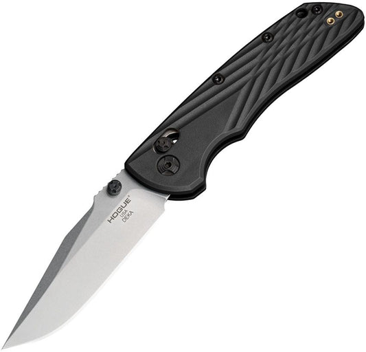 Hogue Deka ABLE 3.25" CPM Magnacut Black FRN Folding Knife