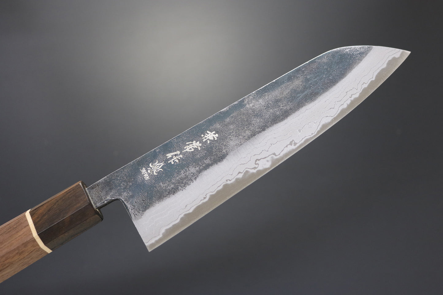 Kanetsune Seki MATSU-ZUMI-YAKI Santoku 170mm Damascus Kitchen Knife - Made in Japan KC-472