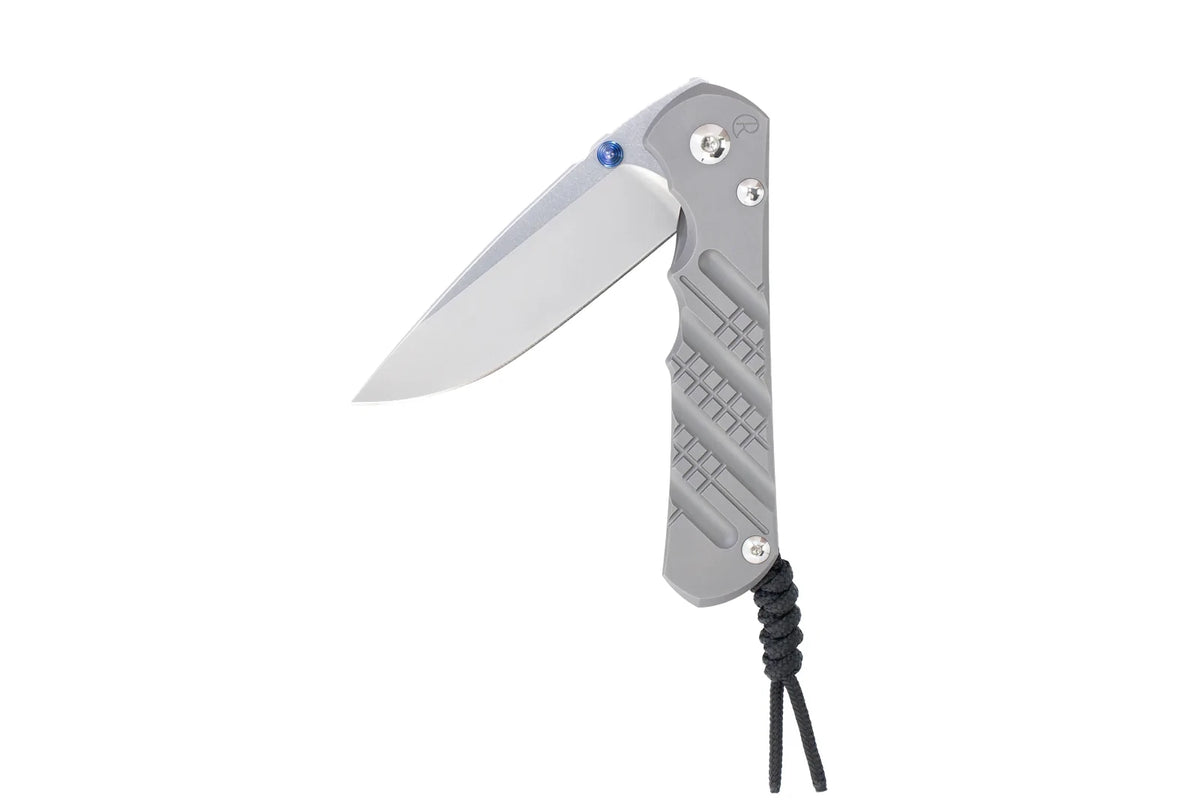Chris Reeve Small Inkosi Crosshatch 2.8" CPM Magnacut Titanium Folding Knife SIN-1152-001