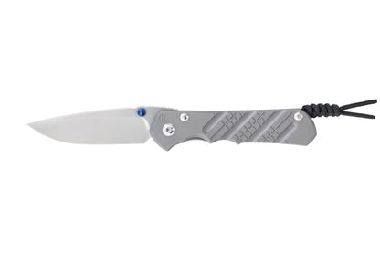 Chris Reeve Small Inkosi Crosshatch 2.8" CPM Magnacut Titanium Folding Knife SIN-1152-001