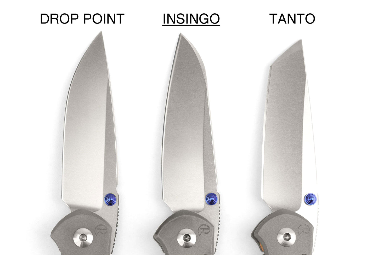 Chris Reeve Small Inkosi Insingo 2.8" CPM Magnacut Titanium Folding Knife SIN-1022
