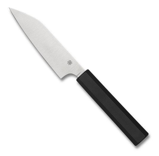 Spyderco Murray Carter Minarai Petty 4.64" CTS BD1N Kitchen Knife K15PBK
