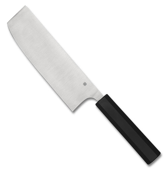 Spyderco Murray Carter Minarai Nakiri 7.26" CTS BD1N Kitchen Knife K17PBK