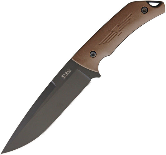 KA-BAR Jarosz Turok 6.25" Fixed Blade Knife with Celcon Sheath 7503