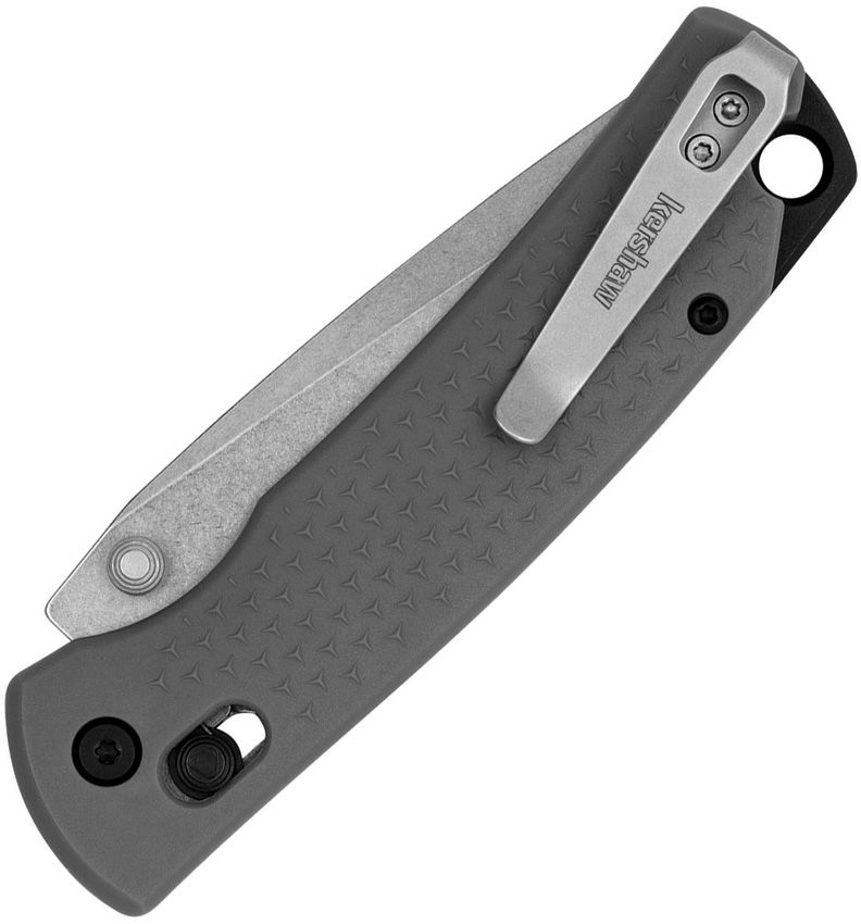 Kershaw Sequence 3.38" 8Cr13MoV Stonewashed DuraLock KVT Gray GFN Folding Knife 1426