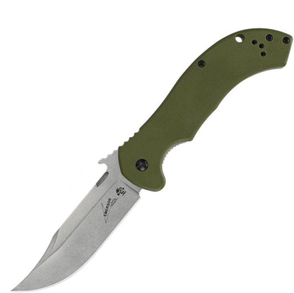 Kershaw Emerson CQC-10K 3.5" Stonewash Green G10 Folding Knife