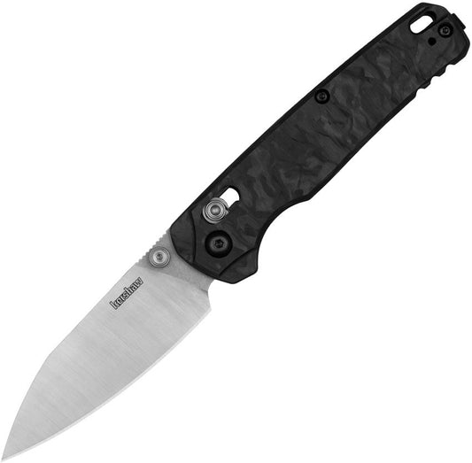 Kershaw Bel Air 3" CPM Magnacut DuraLock KVT Marbled Carbon Fiber Folding Knife 6105CF