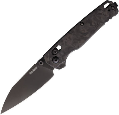 Kershaw Bel Air 3" CPM Magnacut Black DuraLock KVT Marbled Carbon Fiber Folding Knife 6105CFBLK