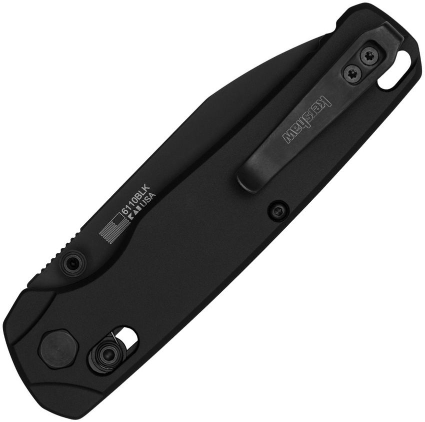 Kershaw Bel Air XL 3.4" CPM Magnacut DuraLock KVT Black PVD G10 Folding Knife 6110BLK