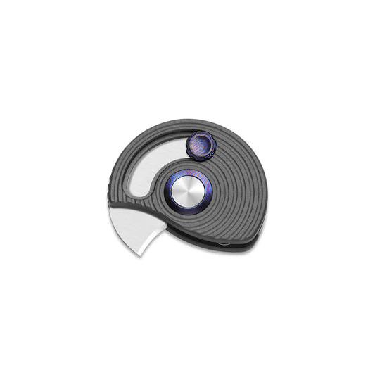 Kizer Snail-Trail M390 Titanium Timascus Pocket Coin Knife Ki2757A1