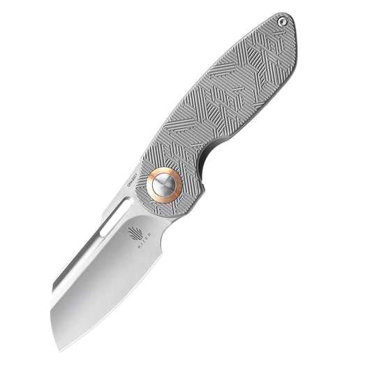 Kizer October 2.93" CPM-20CV Titanium Folding Knife Ki3569A1