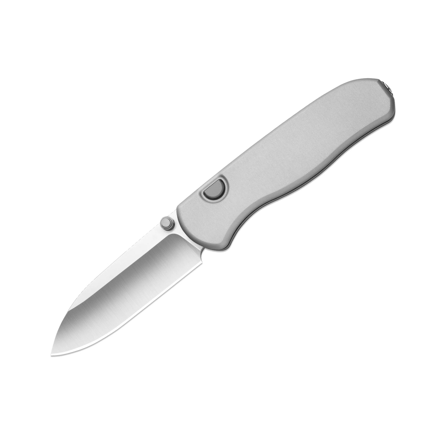 Kizer Drop Bear Zero 3.1" M390 Light Gray Aluminium Folding Knife Ki3619BDA4