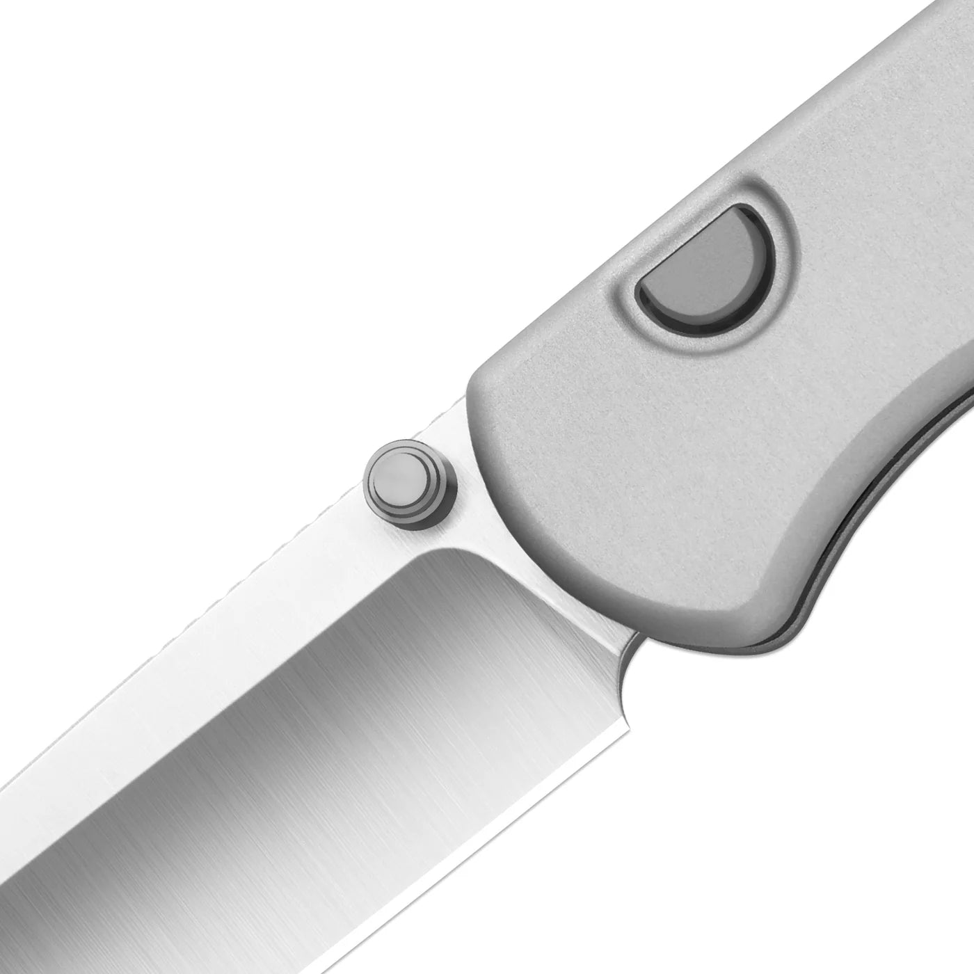 Kizer Drop Bear Zero 3.1" M390 Light Gray Aluminium Folding Knife Ki3619BDA4