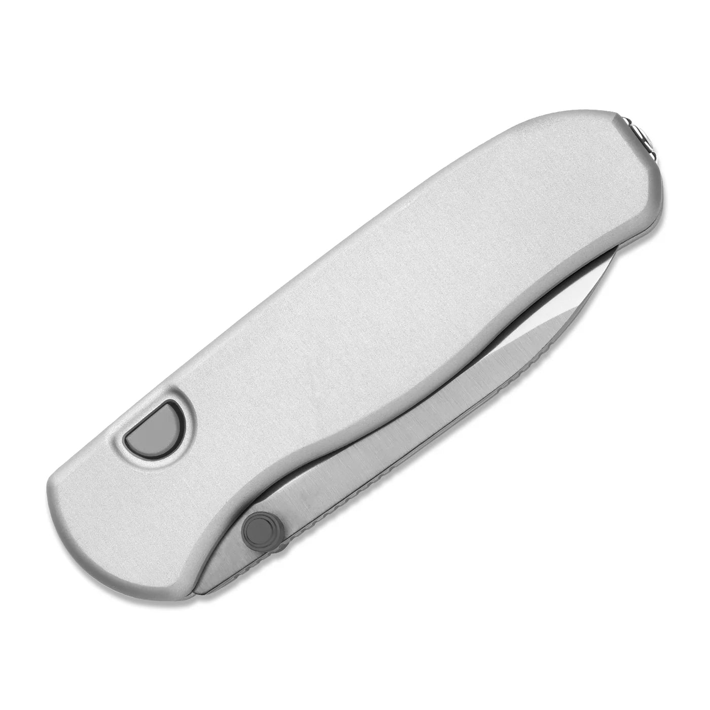Kizer Drop Bear Zero 3.1" M390 Light Gray Aluminium Folding Knife Ki3619BDA4