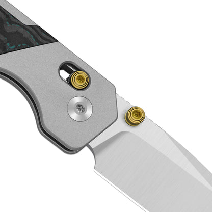 Kizer Militaw 315 KwikSwap 3.1" Elmax Aluminium Shipwreck Camo Carbon Folding Knife Ki3634.31CDA2