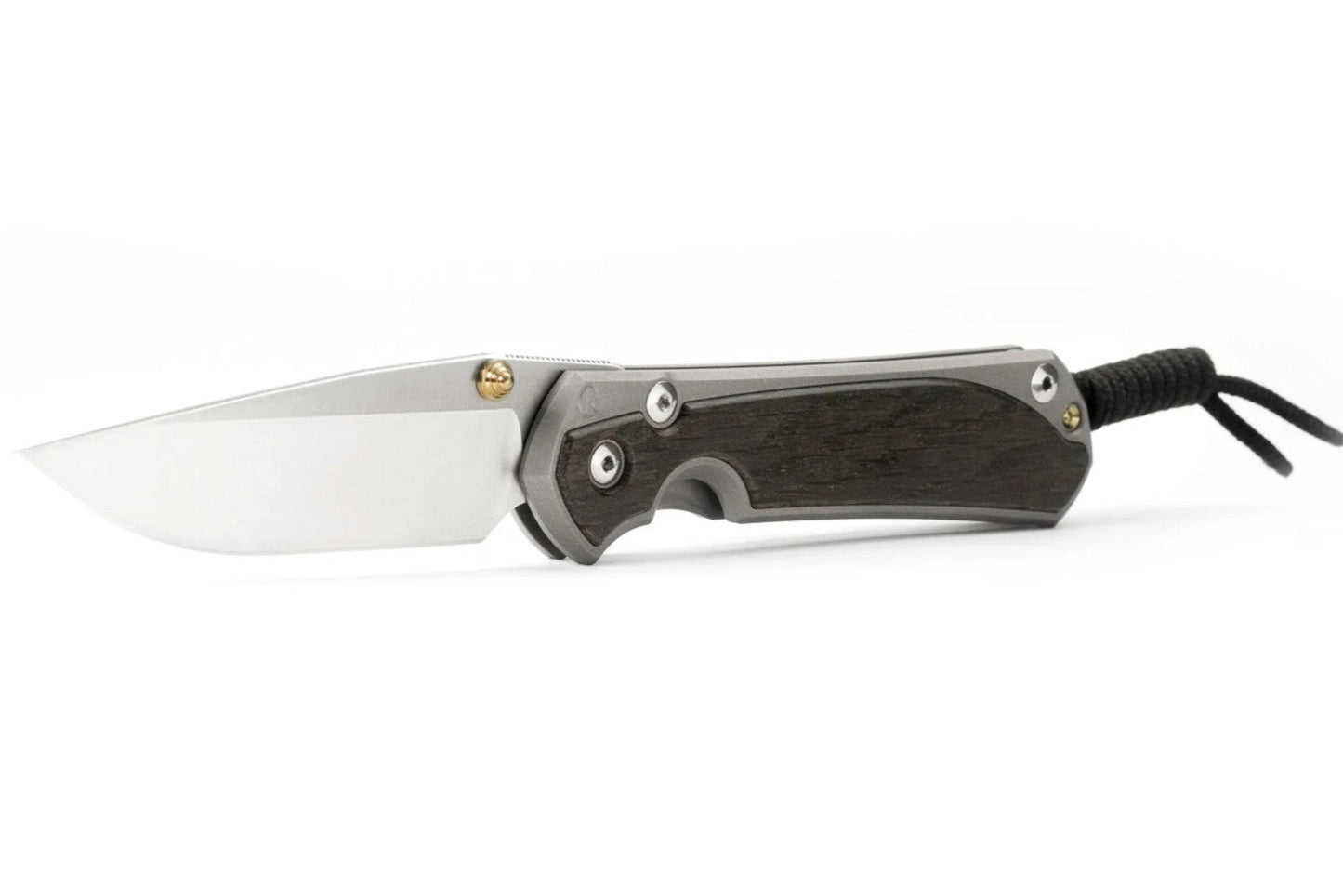 Chris Reeve Large Sebenza 31 Bog Oak 3.61" CPM Magnacut Titanium Folding Knife L31-1100