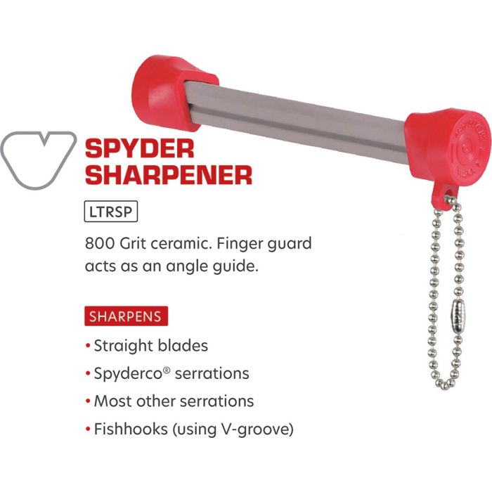 Lansky Spyder Ceramic 800 Grit Knife Sharpener