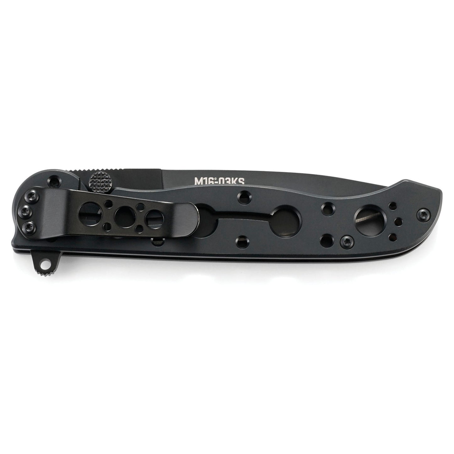 CRKT M16-03KS 3.55" Carson Flipper Framelock Folding Knife - Kit Carson Design