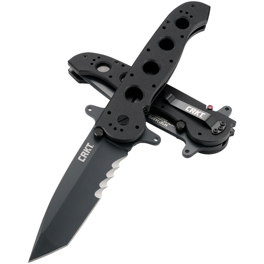 CRKT M16-14SFG 3.99" Big Dog Special Forces G10 Tanto Large Folding Knife - Kit Carson Design