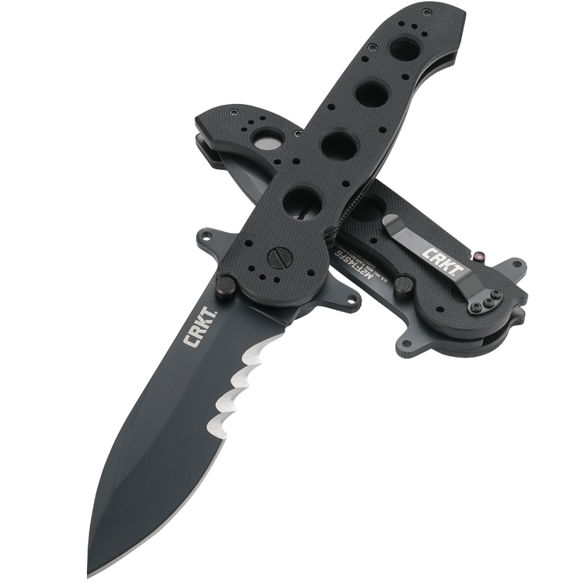 CRKT M21-14SFG 3.99" Big Dog Special Forces Large G10 Folding Knife - Kit Carson Design