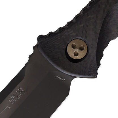 Microtech SOCOM Alpha S/E 5.6" M390 DLC Carbon Fiber Handle Fixed Blade Knife