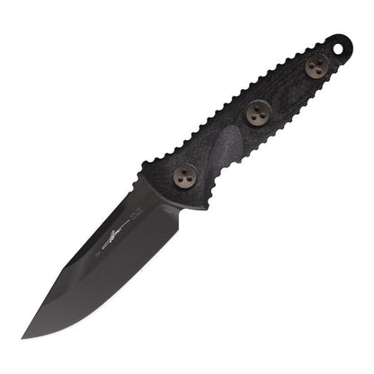 Microtech SOCOM Alpha Mini 3.75" M390 DLC Carbon Fiber Handle Fixed Blade Knife