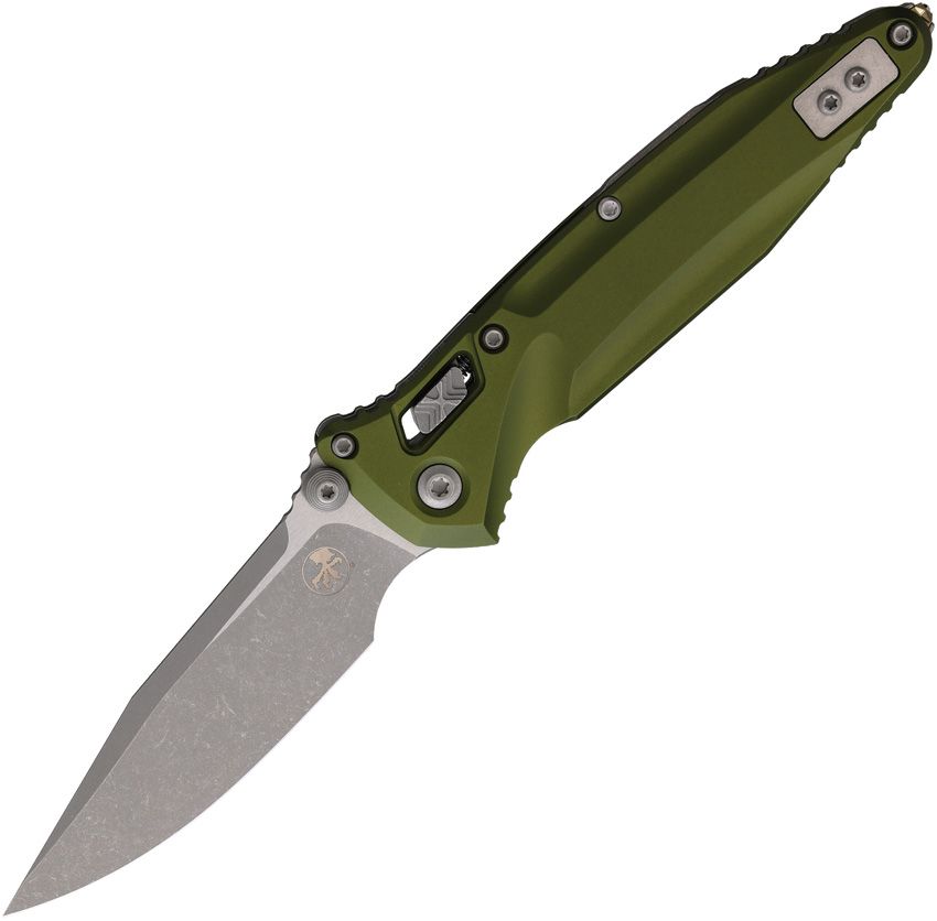 Microtech SOCOM Ram-Lock S/E 3.8" M390MK Apocalyptic OD Green Aluminium Folding Knife