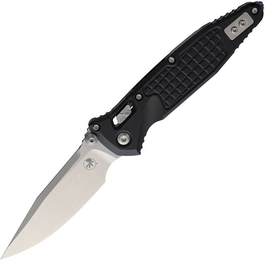 Microtech SOCOM Ram-Lock S/E 3.8" M390MK Stonewashed Black Frag Aluminium Folding Knife