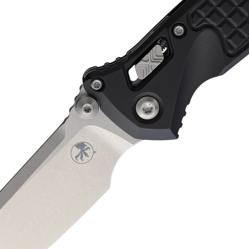 Microtech SOCOM Ram-Lock S/E 3.8" M390MK Stonewashed Black Frag Aluminium Folding Knife