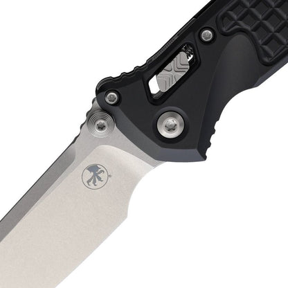 Microtech SOCOM Ram-Lock S/E 3.8" M390MK Stonewashed Black Frag Aluminium Folding Knife