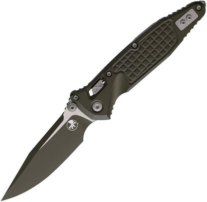 Microtech SOCOM Ram-Lock S/E 3.8" M390MK OD Green Cerakote Aluminium Folding Knife