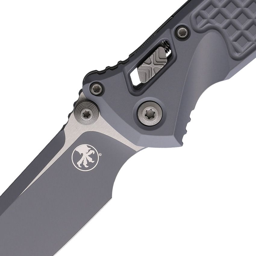 Microtech SOCOM Ram-Lock S/E 3.8" M390MK Storm Gray Cerakote Aluminium Folding Knife