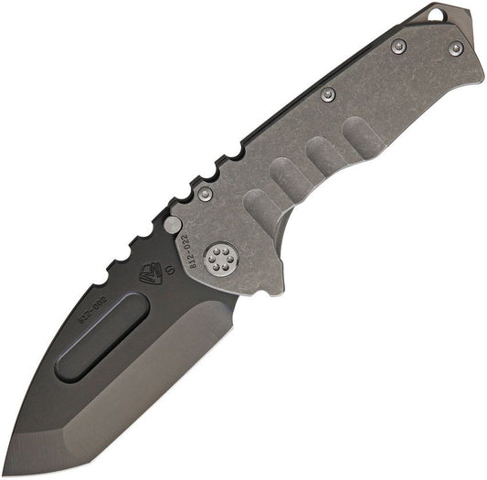 Medford Praetorian T 3.75" CPM S45VN PVD Tumbled Titanium Folding Knife