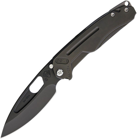 Medford Infraction 3.625" S45VN Black PVD Titanium Folding Knife