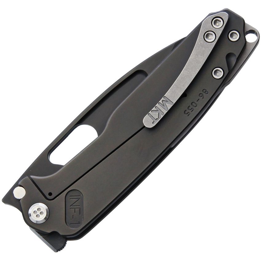 Medford Infraction 3.625" S45VN Black PVD Titanium Folding Knife