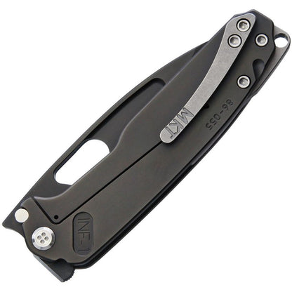 Medford Infraction 3.625" S45VN Black PVD Titanium Folding Knife
