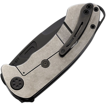 Medford Theseus 3.625" S45VN Black DLC Titanium Folding Knife