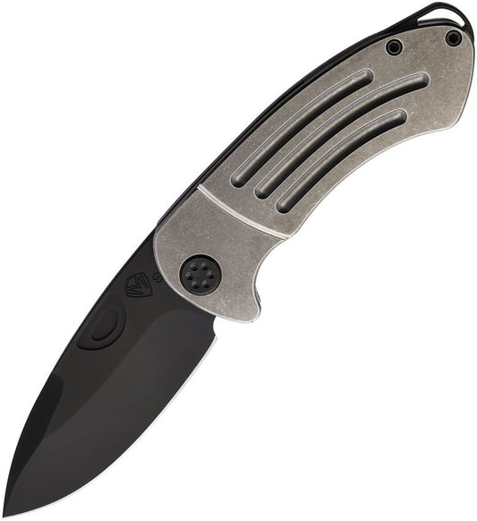 Medford Theseus 3.625" S45VN Black DLC Titanium Folding Knife